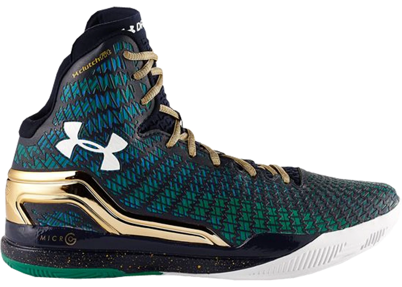 Under Armour Clutchfit Drive Midnight Navy Kelly Green Men s