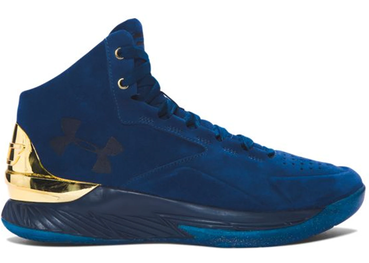 Under Armour Curry 1 Mid Lux Blackout Navy Men s 1296617 997 GB