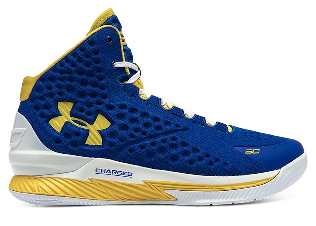 Pre-owned Under Armour Curry 1 Retro Home (2021) In Royal/taxi