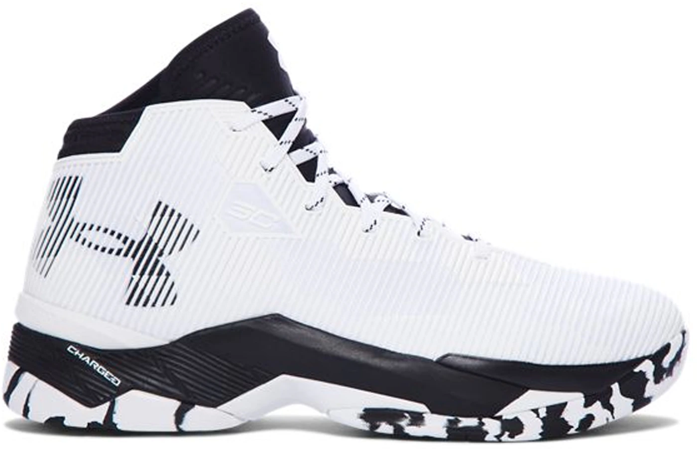 Under Armour Curry  White Black - 1274425-104 - US