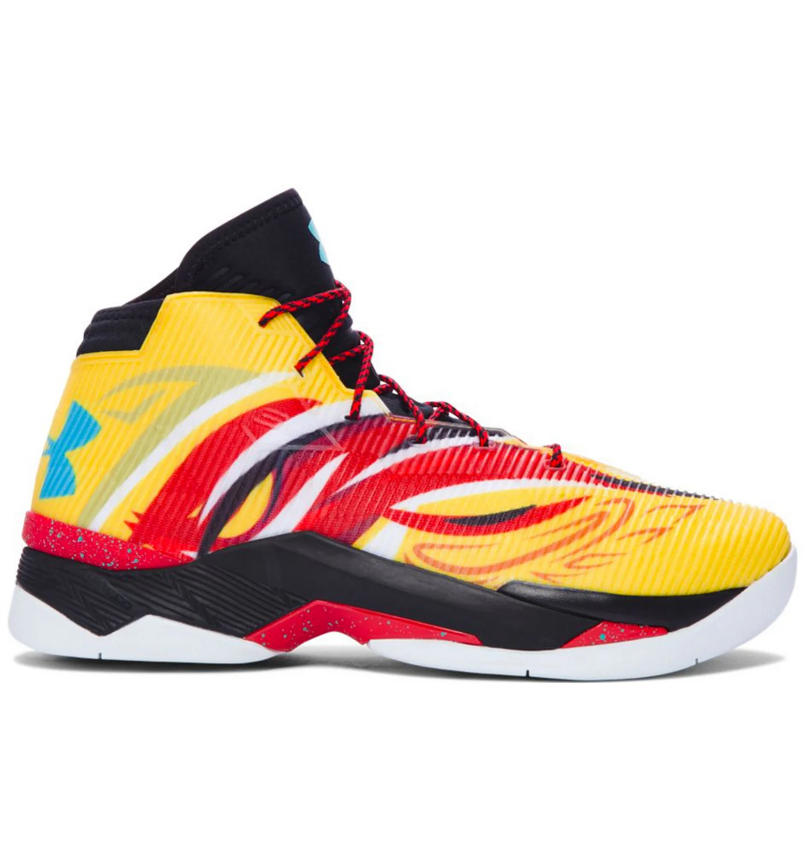 Under armour curry 2.5 orange deals men