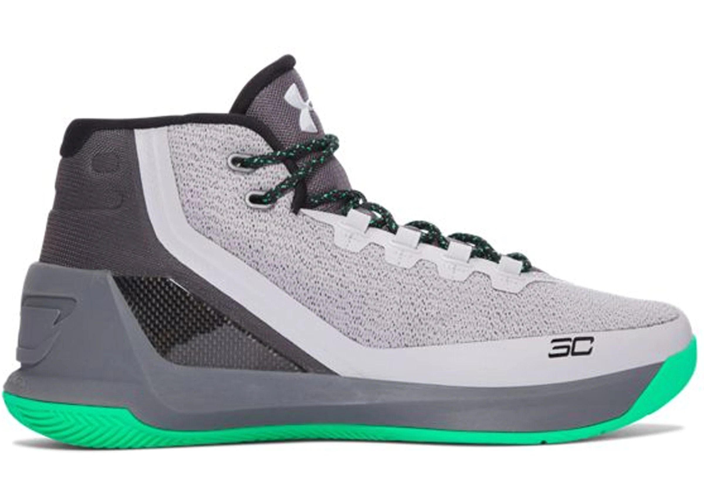 Under Armour Curry 3 Grey Matter Green - 1269279-289 - US