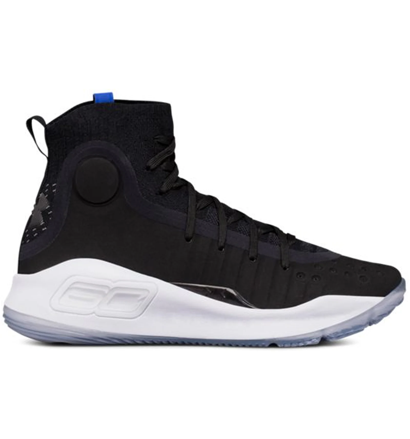Under Armour Curry 4 Black White GS