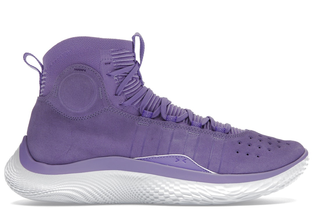 Pre-owned Under Armour Curry 4 Flotro Vivid Lilac In Vivid Lilac/white/grape