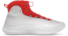 Under Armour Curry 4 Flotro White Red
