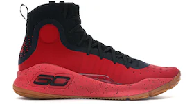 Under Armour Curry 4 Red Black Gum