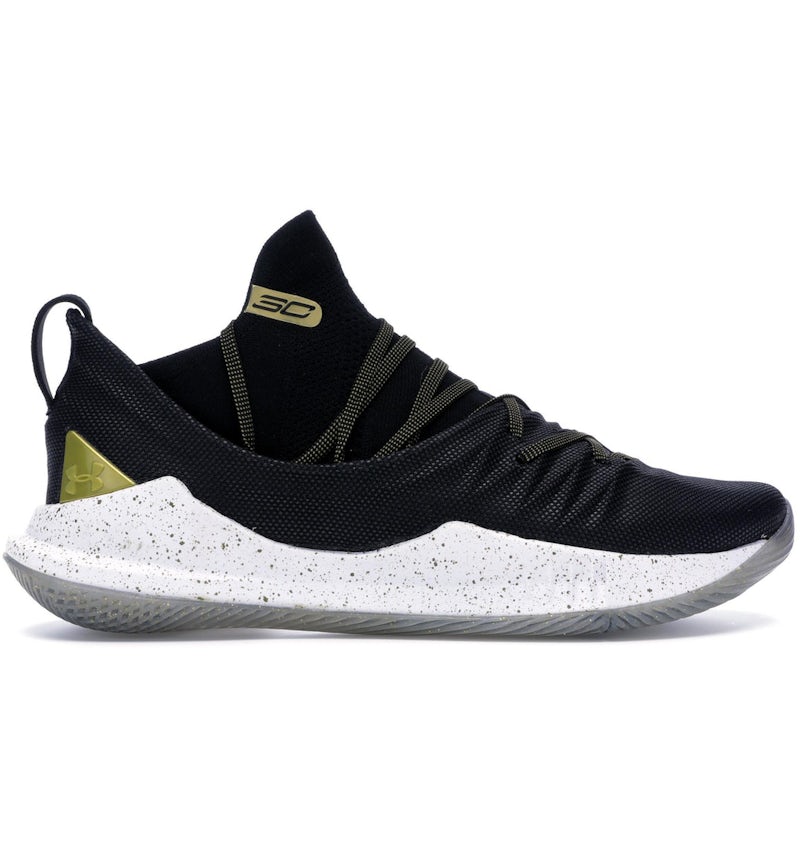 Under Armour Curry Black Gold Men's 3020657-001 US