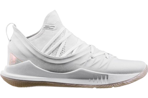 Under Armour Curry 5 White Men s Sneakers US
