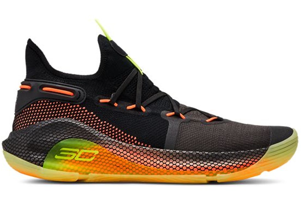 Under armour curry 6 orange kids hotsell