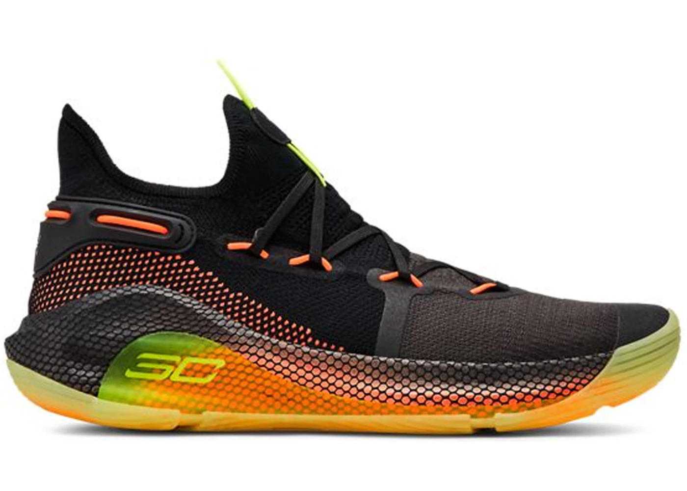 Under armour curry shop 6 kids orange