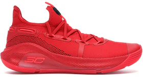 Under Armour Curry 6 Red