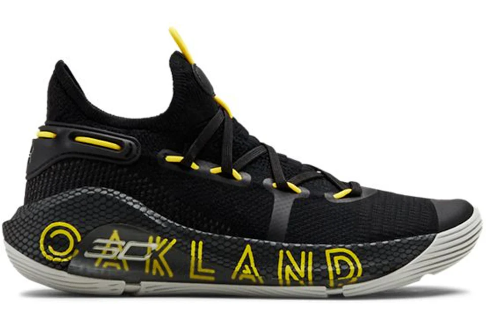 Under Armour Curry 6 Thank You Oakland GS