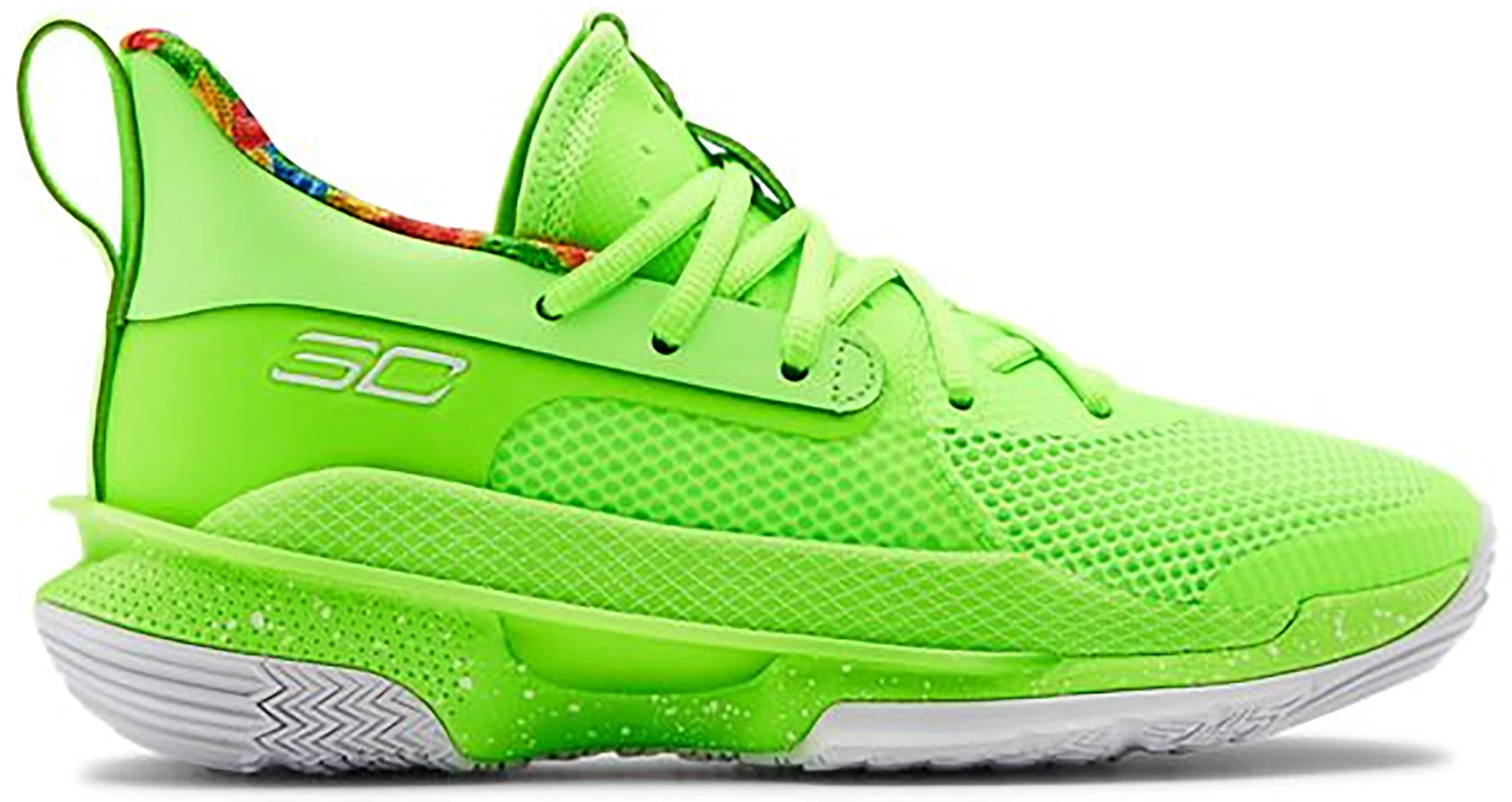 Under Armour Curry 7 Sour Patch Kids Lime (GS) - 3022113-302 -