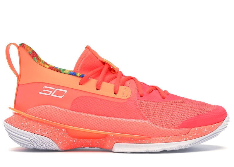 Stephen curry shoes store 3 orange kids