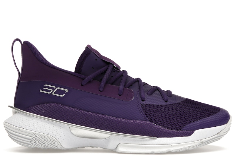 Under Armour Curry 7 Team Purple White Men s 3023838 501 US