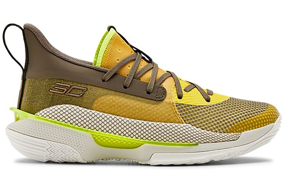Under Armour Curry 7 Zeppelin Yellow GS Kids 3022113 701 GB