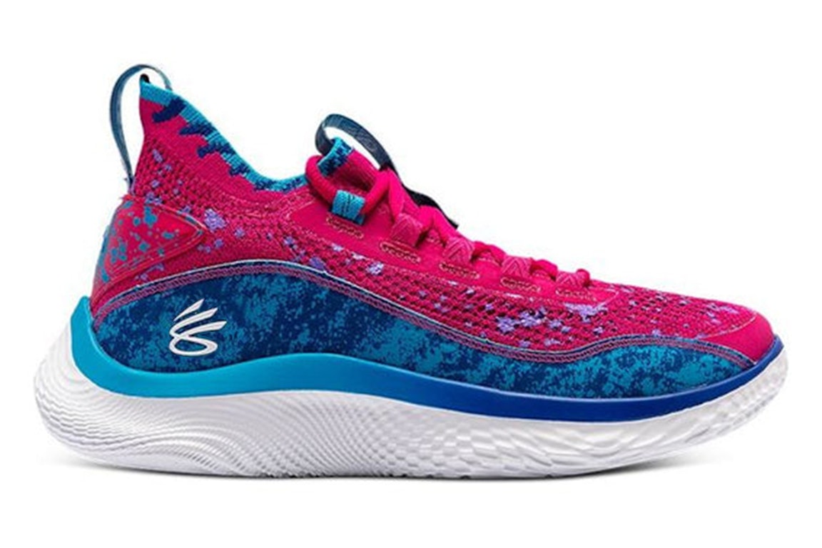 Pre-owned Under Armour Curry 8 Pi Day (gs) In Tropic Pink/capri