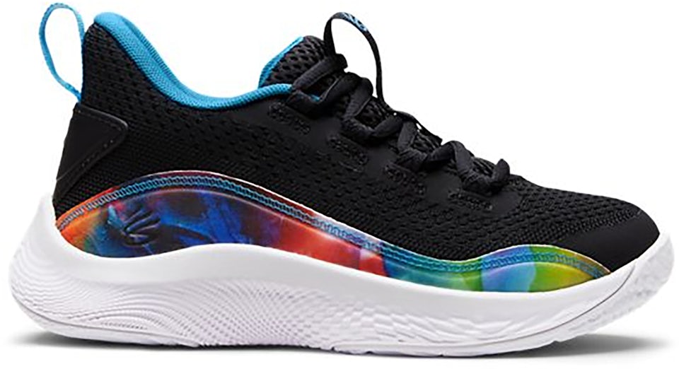 Under Armour Curry 8 Tie Dye Black (PS) Kids' - 3024034-001 - US