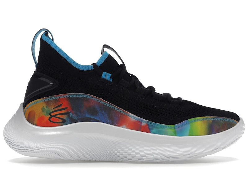 Under Armour Curry 8 Tie Dye Black