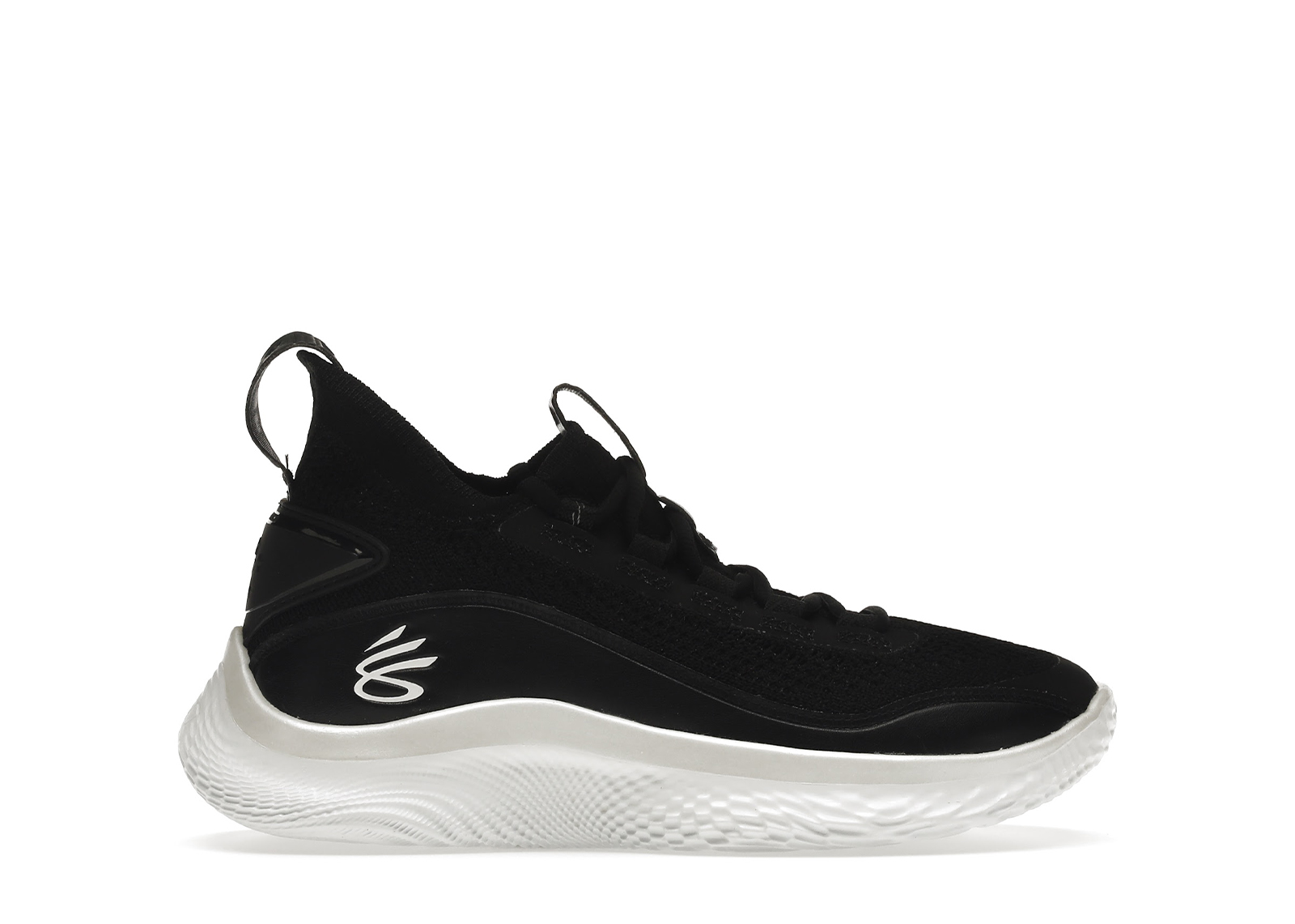 Under Armour Curry Flow 8 Black White (GS) Kids' - 3023527-002 