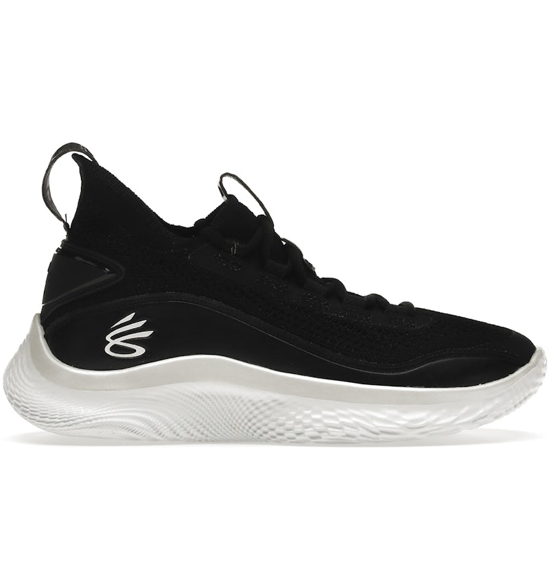 Under Armour Curry Flow 8 Black White (GS) - 3023527-002 - US
