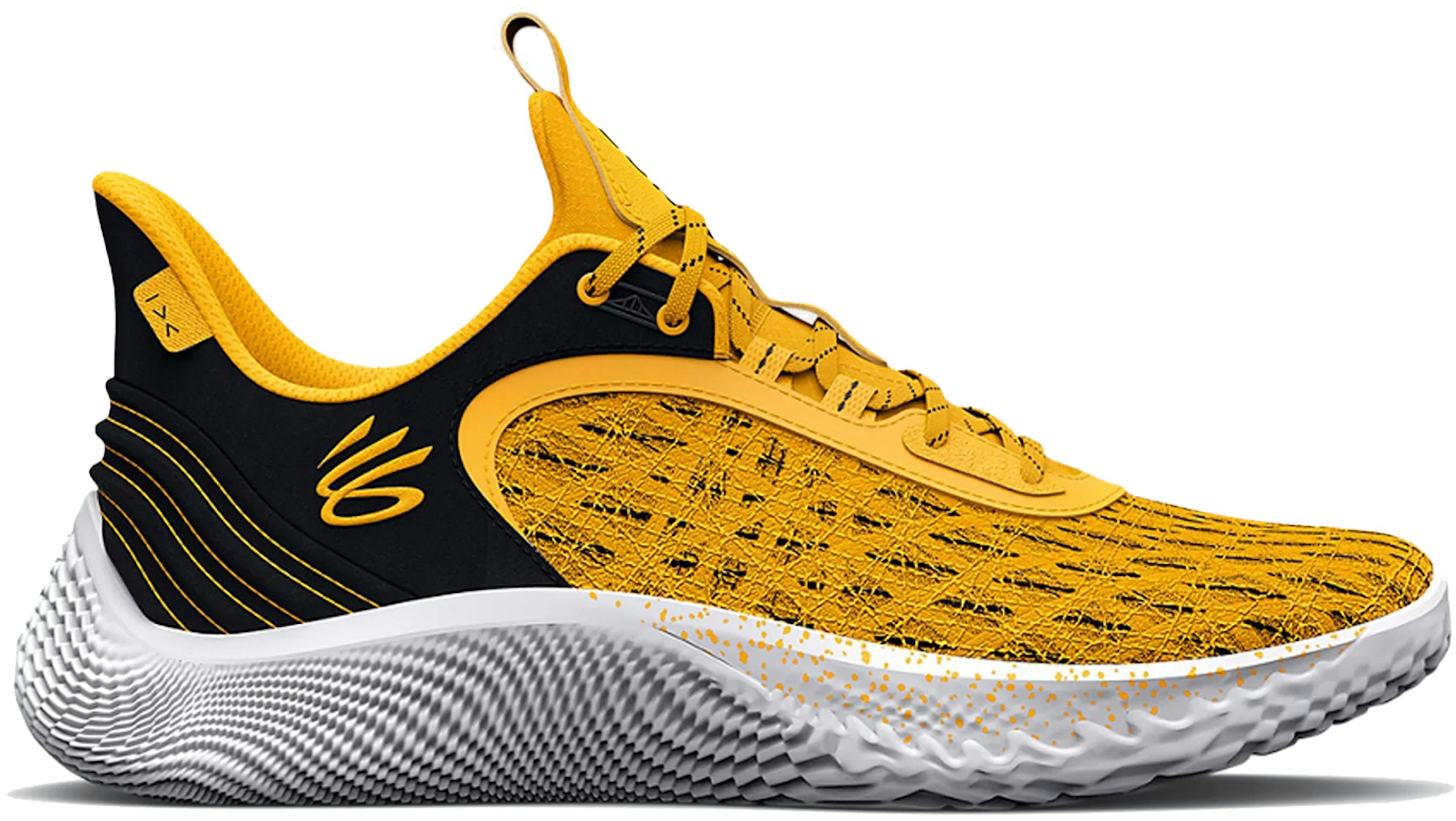Under Armour Curry Flow 9 TB Steeltown Gold White Men's - 3025631-700 US