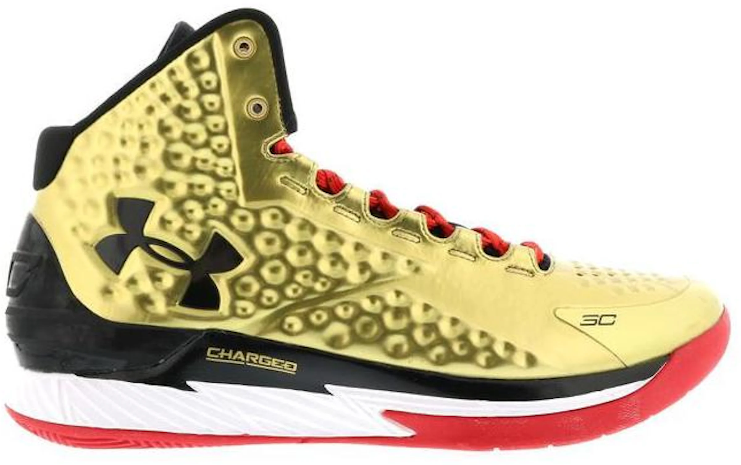 Under Armour Curry One - Black & Gold Banner 1258723008 