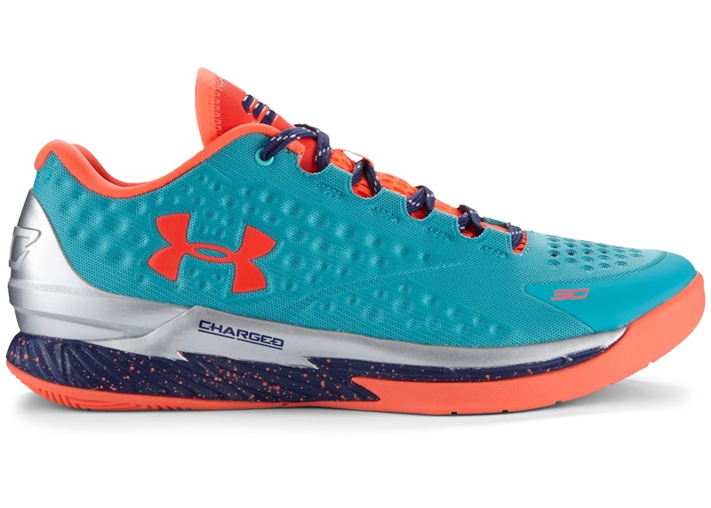 日本購入 Under Armour（カリー）SC30セットアップ 青黄 サイズL 新品