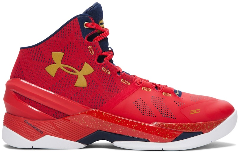 Under armour curry store 2 red men