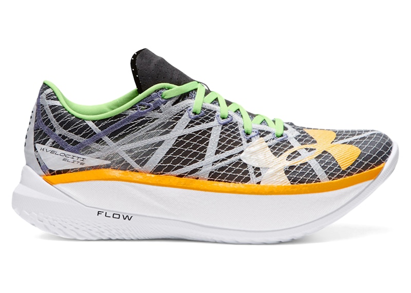 Pre-owned Under Armour Men's Flow Velociti Elite 2 Sneakers In Anthracite/white In Multi