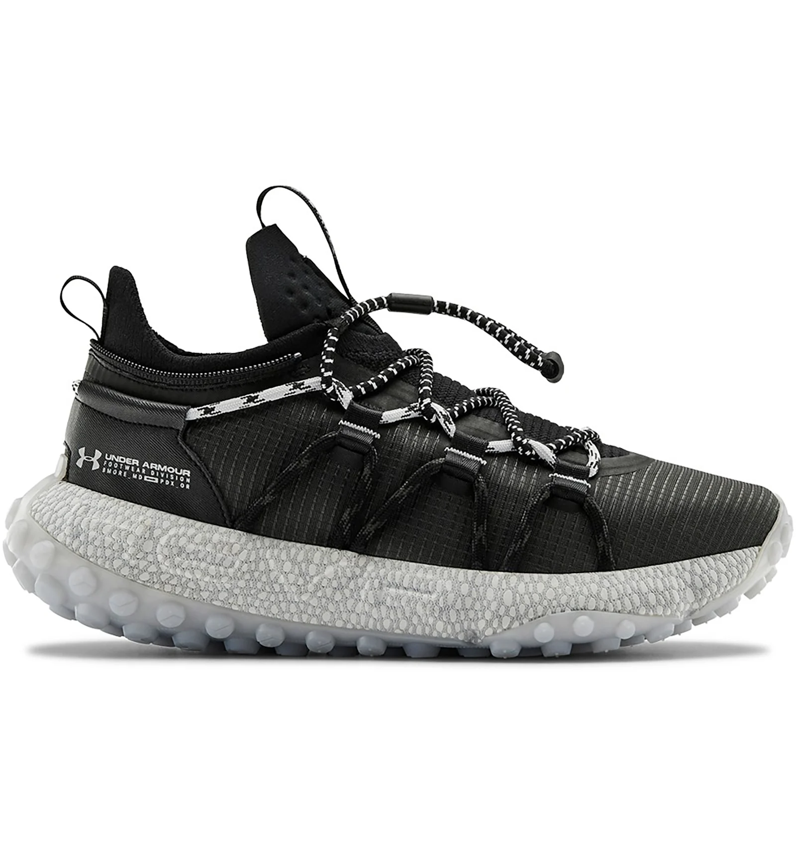 Under Armour HOVR Summit Fat Tire Black Halo Grey Men s