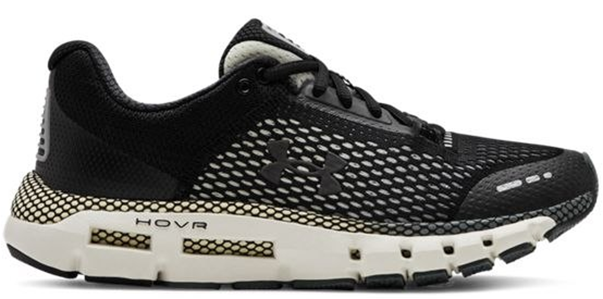 under armour hovr black and white