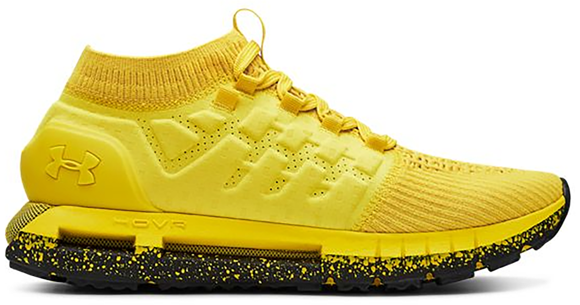 Pre-owned Under Armour Hovr Phantom Highlighter Taxi In Yellow/black