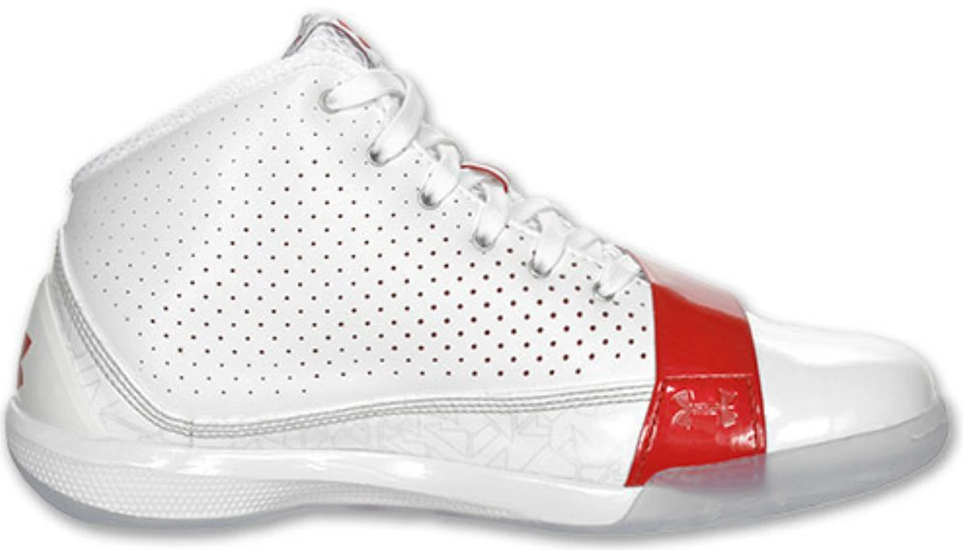 Under Armour Micro G Black Ice White Red Men's - 1221353-102 - US
