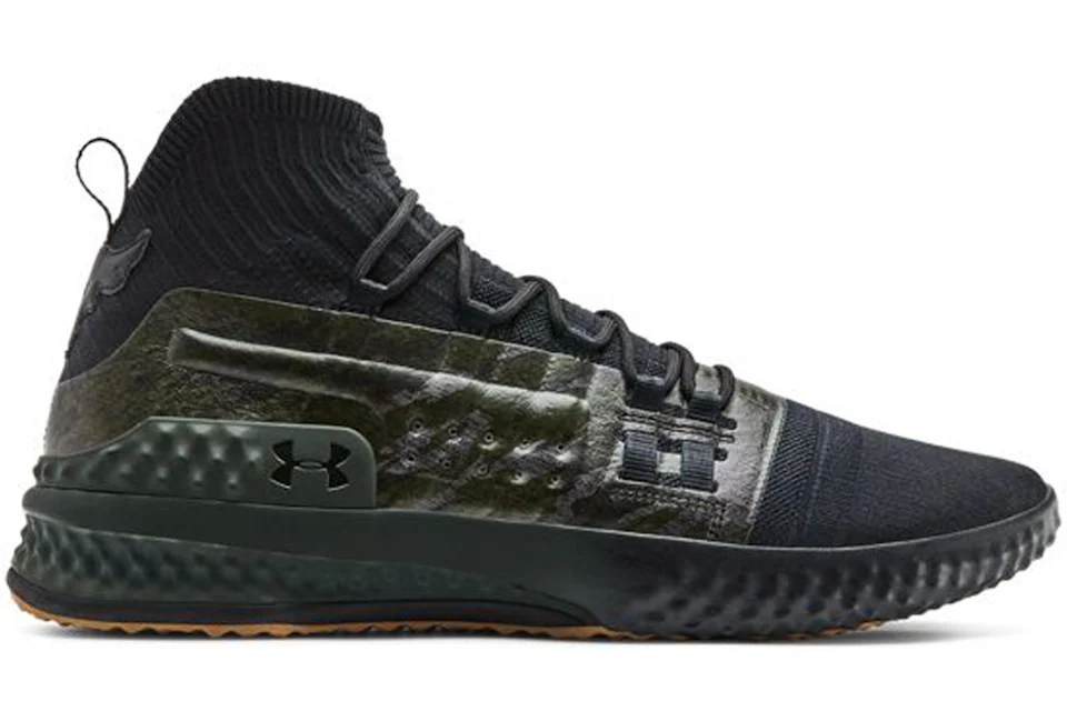 Olive green discount under armour shoes