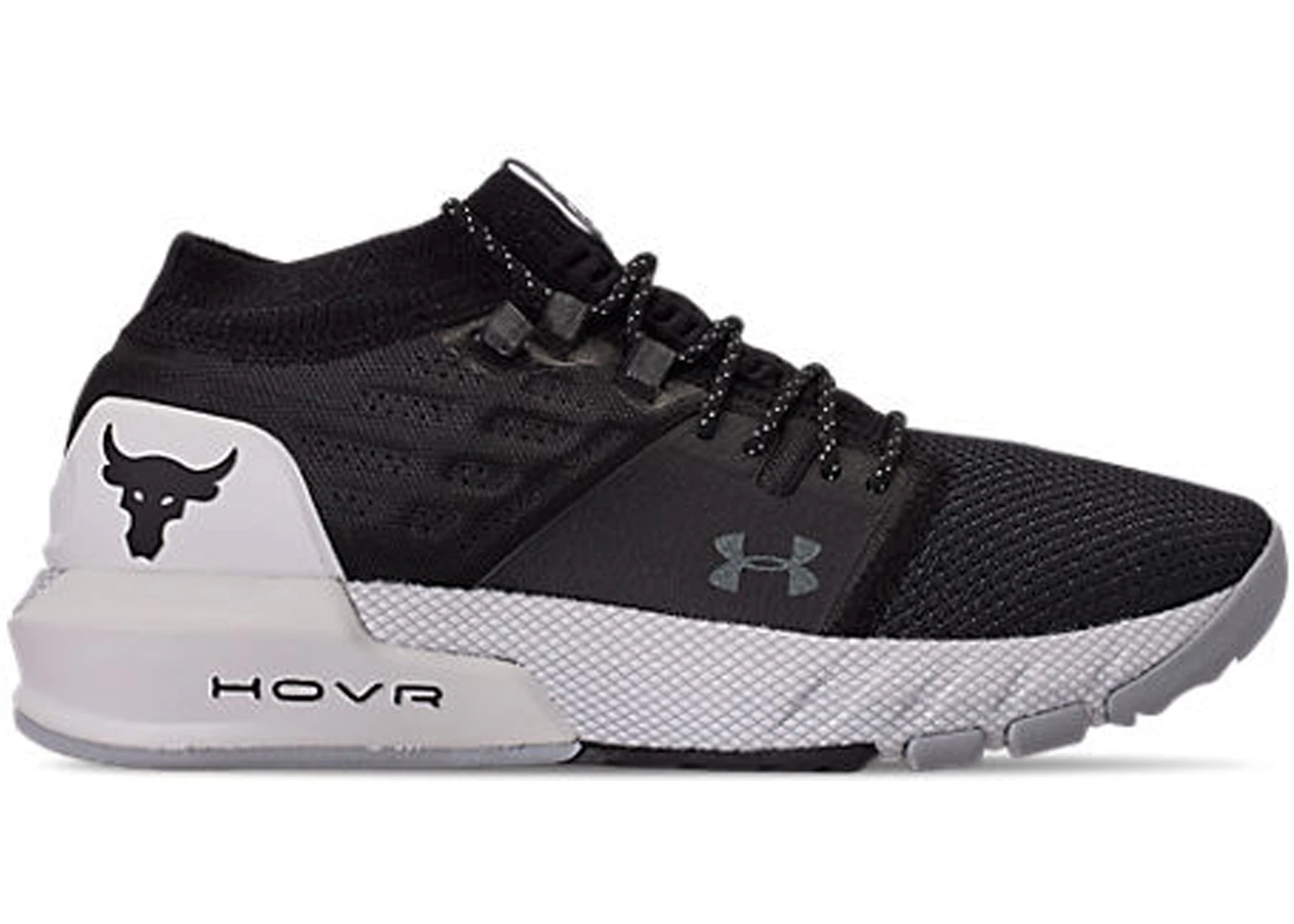 Under Armour Project Rock 2 Black White Women s 3022398 001 US
