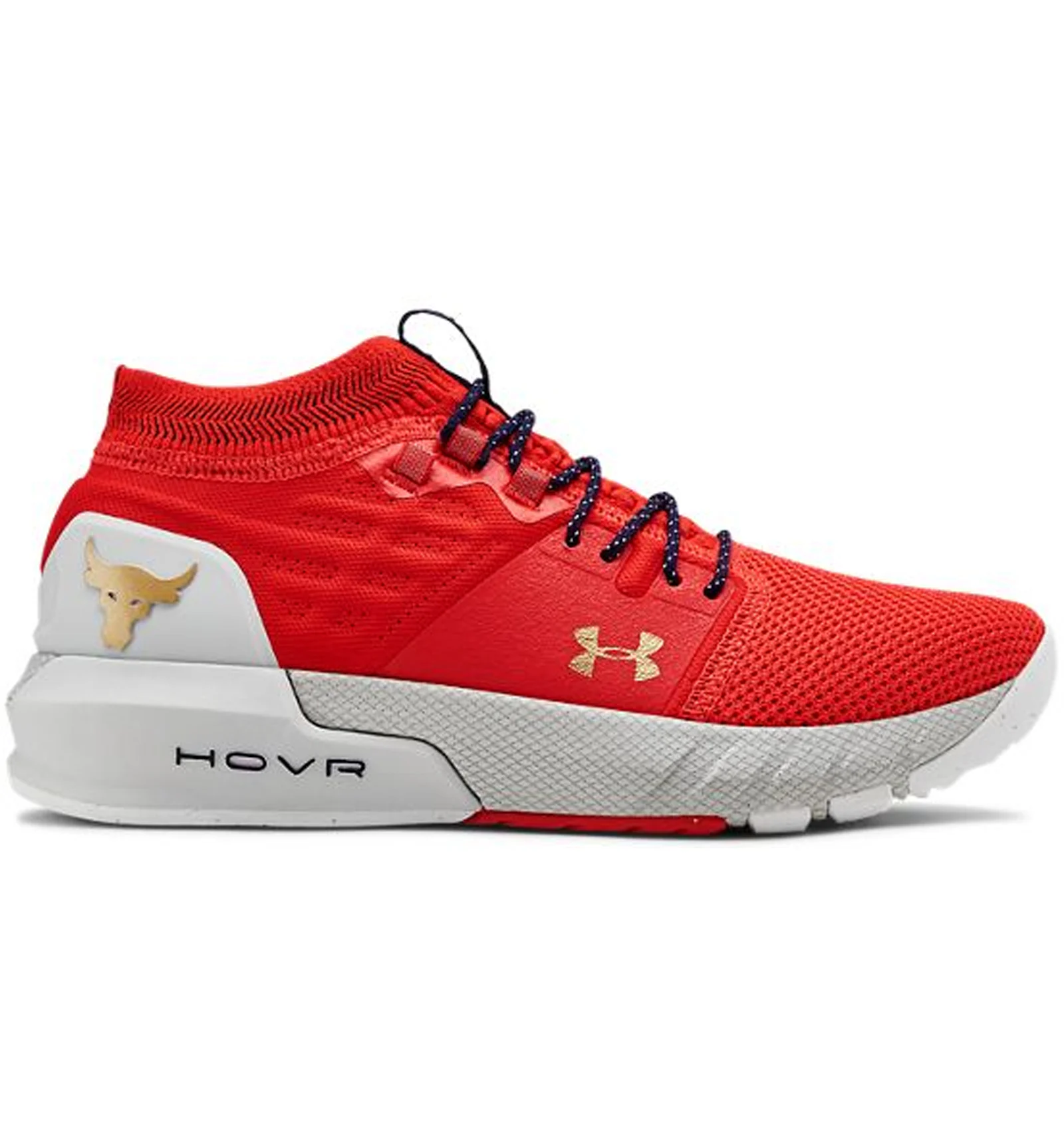 Under Armour Project Rock 2 Blood Orange Halo Grey Women s