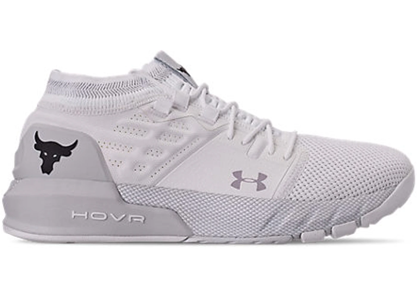 Under Armour Project Rock 2 White Black Men s 3022024 101 US