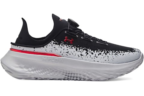 Under Armour SlipSpeed Mega Black Grey Red Men's 3028539-004 US