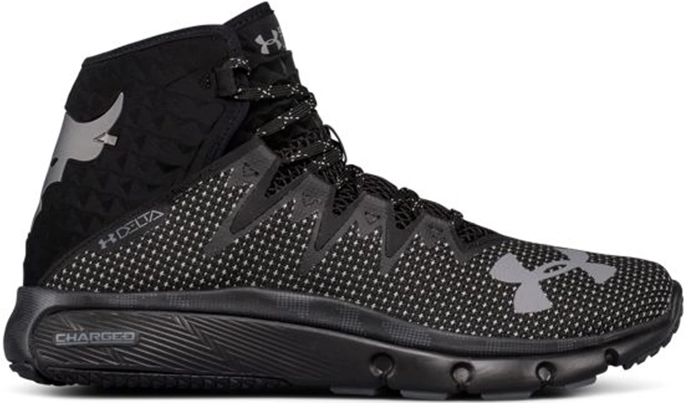 Buy Under Armour Men's Ua Highlight Delta Running Shoes Black/Black 8 M US  at