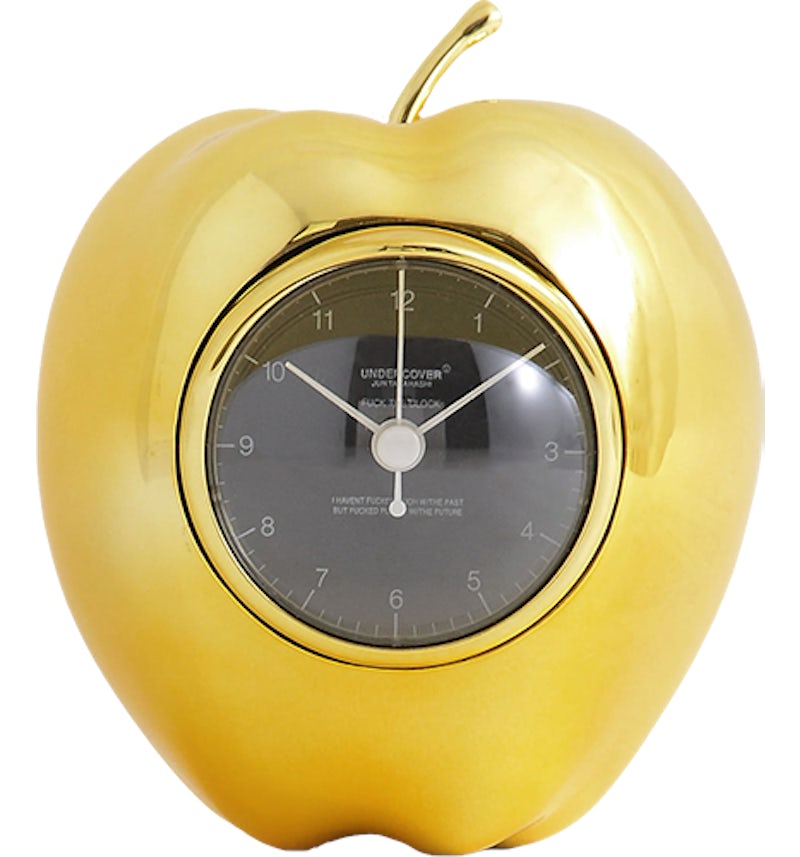 Undercover Gilapple Clock Gold FW21 US