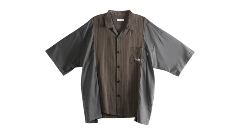 Men's Undercover Loose Fitting Shirt in Brownt