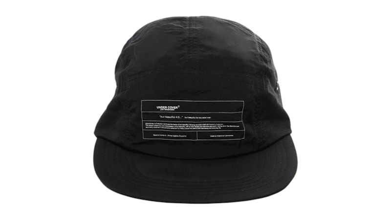 UNDERCOVER ブラック キャップ UNDERCOVER MEN'S PRE-COLLECTION アンダーカバーメンズプレ