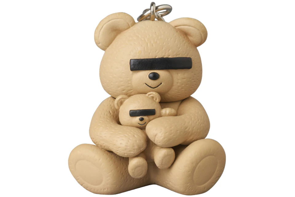 Undercover x Medicom Toy Bear Keychain Beige