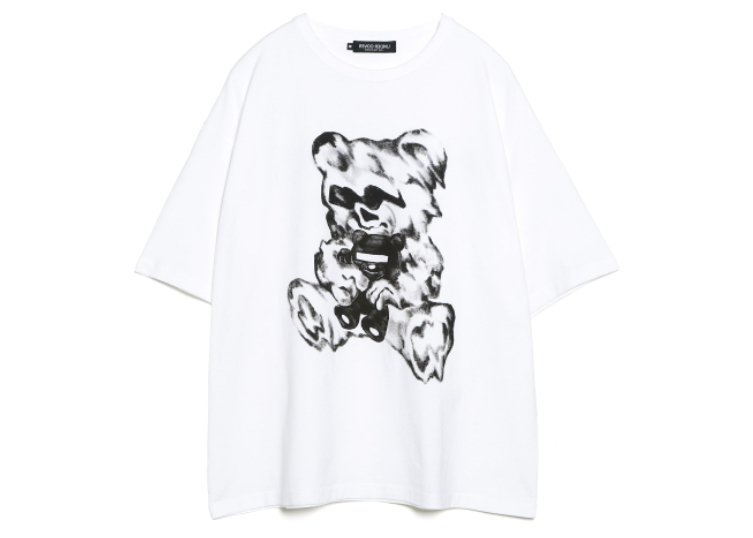 Undercover x UC EAST Bear Front Print Tee White - SS22