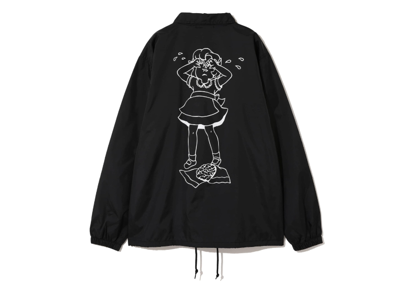 Undercover x Verdy Girls Don't Cry Coach Jacket Black