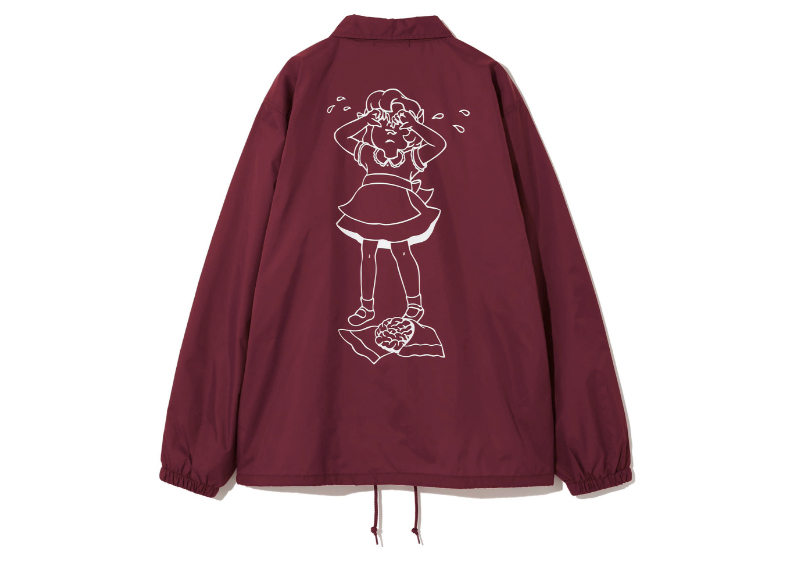 Undercover x Verdy Girls Don't Cry Coach Jacket Bordeaux メンズ 