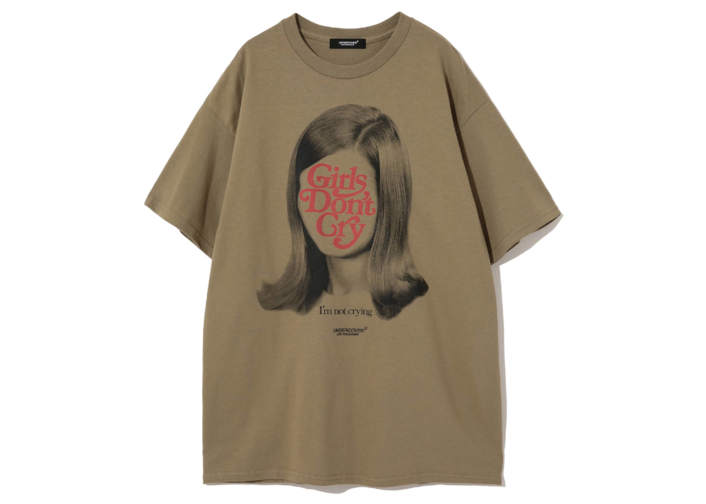 Undercover x Verdy Girls Don't Cry T-Shirt Beige Men's - SS23 - US