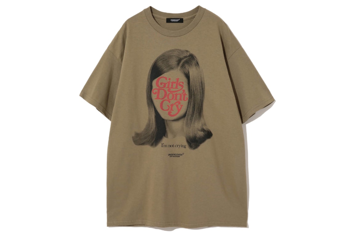 Pre-owned Undercover X Verdy Girls Don't Cry T-shirt Beige
