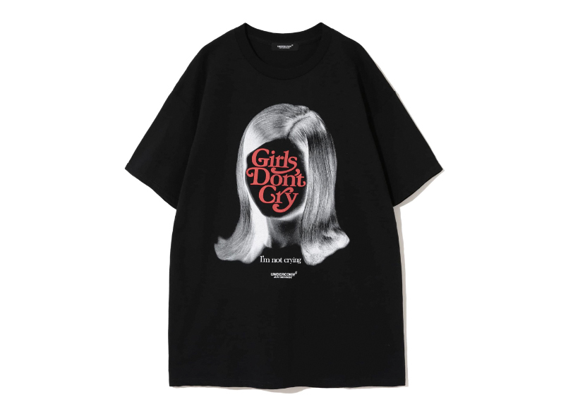 Undercover x Verdy Girls Don't Cry T-Shirt Black